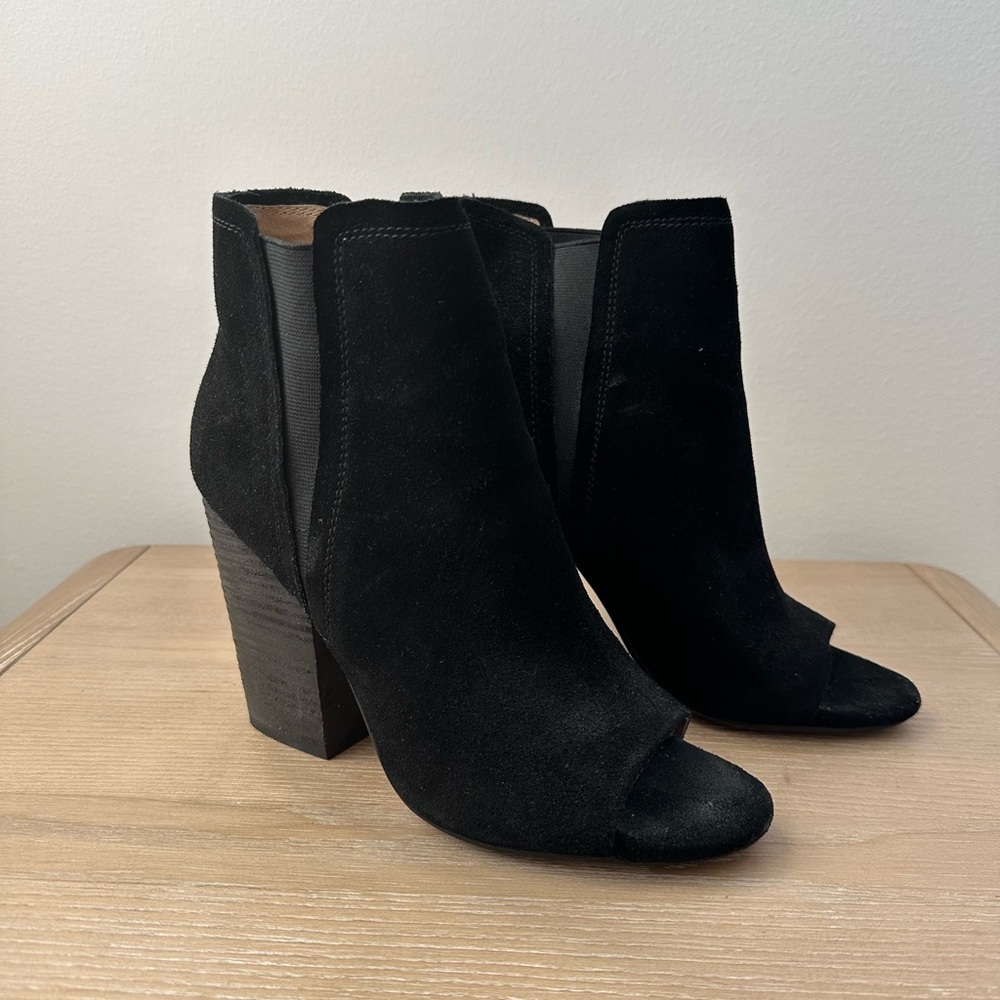 Black Suede Ankle Boots
